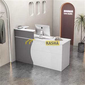 Quầy lễ tân 2 màu QLT37