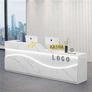 Quầy lễ tân đẹp QLT61