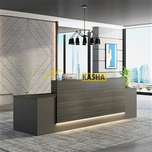 Quầy lễ tân đẹp QLT67