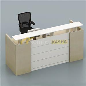 Quầy lễ tân đơn giản đẹp mắt QLT01