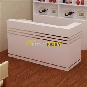 Quầy lễ tân đơn giản QLT154