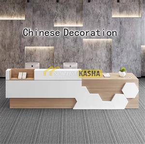 Quầy lễ tân hiện đại QLT117