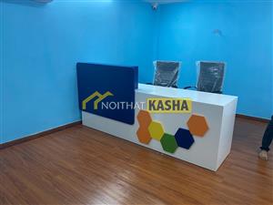 Quầy lễ tân văn phòng QLT145