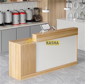 Quầy pha chế vân gỗ QLT123