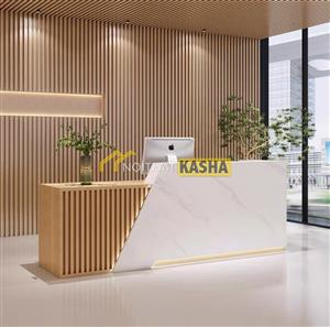 Quầy tiếp tân văn phòng QLT140