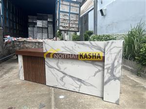 Quầy tiếp tân văn phòng QLT151