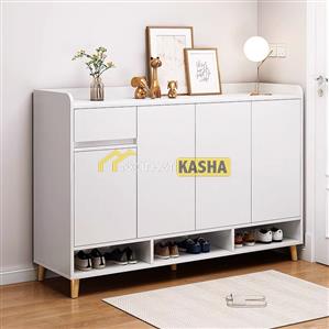 Tủ để giày dép màu trắng TD30