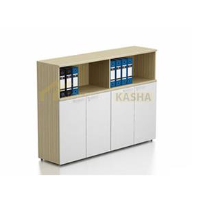 Tủ hồ sơ 4 cánh mở chia 2 tầng TT03