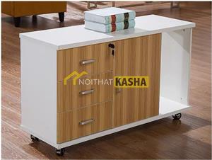 Tủ hồ sơ thấp có bánh xe TT136