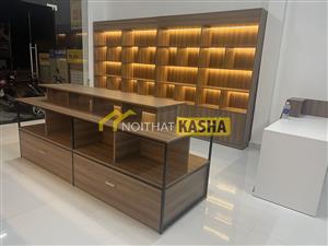 Tủ kệ khung sắt TK44