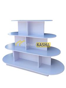 Tủ kệ trưng bày hình oval TK47