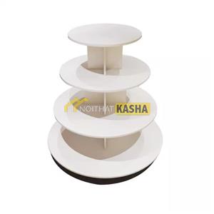 Tủ kệ trưng bày tầng tròn TK46