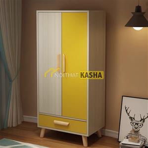 Tủ quần áo chân gỗ TA42